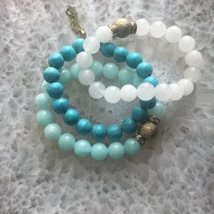 Gemstone bracelets